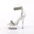 Pleaser DELIGHT-641 - White/Clear