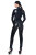 Patrice Catanzaro Faux Leather Catsuit - Black