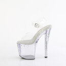 Pleaser ENCHANT-708RS-02 - White/Clear