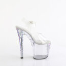 Pleaser ENCHANT-708RS-02 - White/Clear