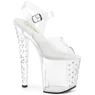 Pleaser ENCHANT-708RS - White/Clear