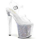 Pleaser ENCHANT-708RSI - Clear/Silver