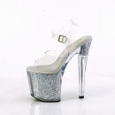 Pleaser ENCHANT-708RSI - Clear/Silver