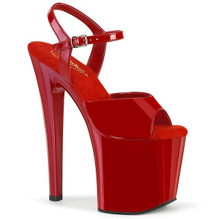 Pleaser ENCHANT-709 - Patent Red