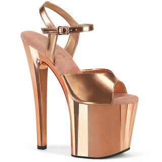 Pleaser ENCHANT-709 - Rose Gold Metallic