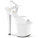 Pleaser ENCHANT-709 - Patent White