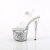 Pleaser ESTEEM-708LG - Clear / Silver