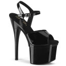 Pleaser ESTEEM-709 - Patent Black