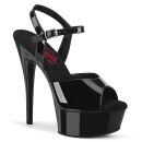 Pleaser EXCITE-609 - Patent Black