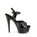 Pleaser EXCITE-609 - Patent Black