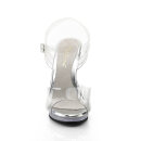 Pleaser FLAIR-408 - Clear/White