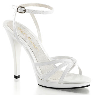 Pleaser FLAIR-436 - Patent White