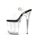 Pleaser FLAMINGO-808 - Clear/Black