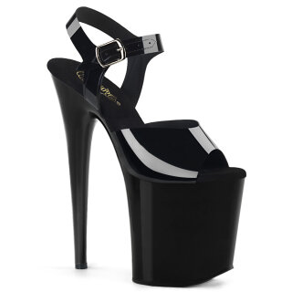 Pleaser FLAMINGO-808N - TPU Black