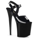 Pleaser FLAMINGO-808N - TPU Black