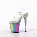 Pleaser FLAMINGO-808RG-01 - Clear/Glitter