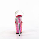 Pleaser FLAMINGO-808RG-02 - Clear/Confetti