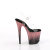 Pleaser FLAMINGO-808SS - Black/Pink