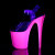 Pleaser FLAMINGO-808UVG -  Neon Pink