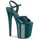 Pleaser FLAMINGO-809GP - Glitter Teal