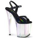 Pleaser FLAMINGO-809HT - Black Holographic