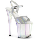 Pleaser FLAMINGO-809HT - Silver Holographic