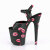 Pleaser FLAMINGO-809KISSES - Black