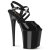 Pleaser FLAMINGO-824 - Patent Black