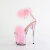 Pleaser FLAMINGO-824F - Clear/Baby Pink