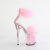 Pleaser FLAMINGO-824F - Clear/Baby Pink