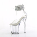 Pleaser FLAMINGO-824RS-02 - White/Clear