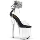 Pleaser FLAMINGO-824RS - Black/Clear