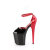 Pleaser FLAMINGO-868 - Patent Black/Red