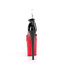 Pleaser FLAMINGO-868 - Patent Red/Black