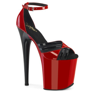 Pleaser FLAMINGO-884 - Patent Red/Black