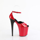 Pleaser FLAMINGO-884 - Patent Red/Black