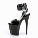 Pleaser FLAMINGO-891 - Patent Black