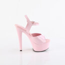 Pleaser GLEAM-609 - Patent Baby Pink