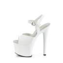 Pleaser GLEAM-609 - Patent White