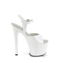 Pleaser GLEAM-609 - Patent White