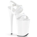 Pleaser INFINITY-997 - Patent White