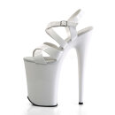 Pleaser INFINITY-997 - Patent White