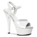 Pleaser KISS-209 - Patent White