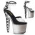 Pleaser LOVESICK-712T - Clear/Black