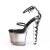 Pleaser LOVESICK-712T - Clear/Black