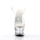 Pleaser MOON-708 - White/Clear