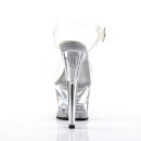 Pleaser MOON-708 - White/Clear