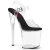 Pleaser NAUGHTY-808 - Clear/Black