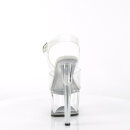 Pleaser PASSION-708 - Clear/White