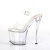 Pleaser RADIANT-708 - White/Clear